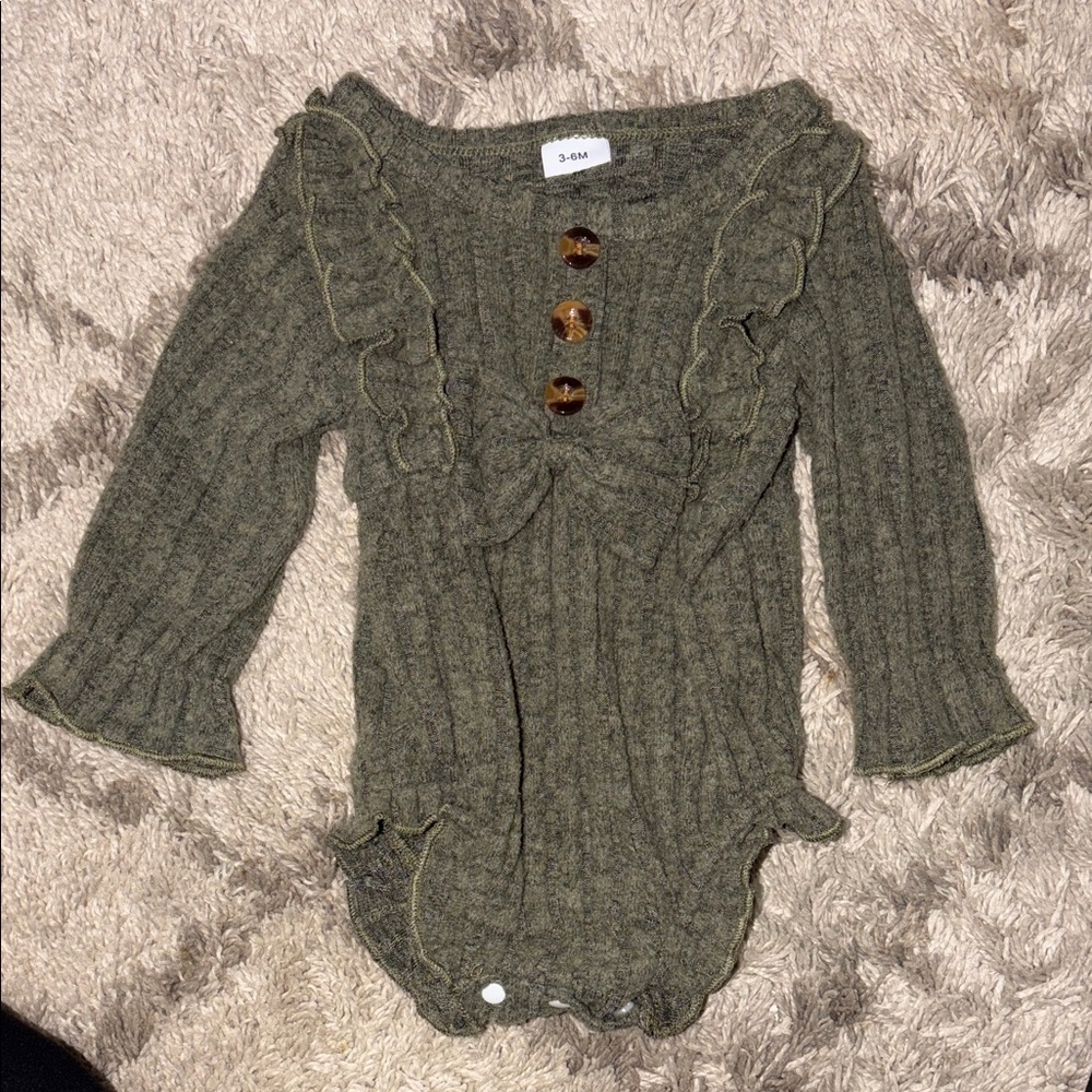 Baby Girl Sweater Bubble